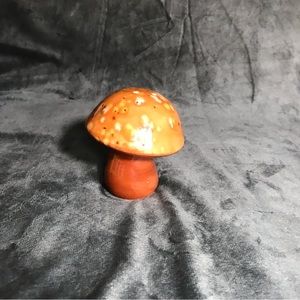 Vintage Mushroom Robroy 623 Ceramic Salt Shaker Replacement Retro style brown